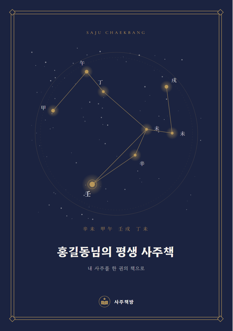 평생운 사주책 표지